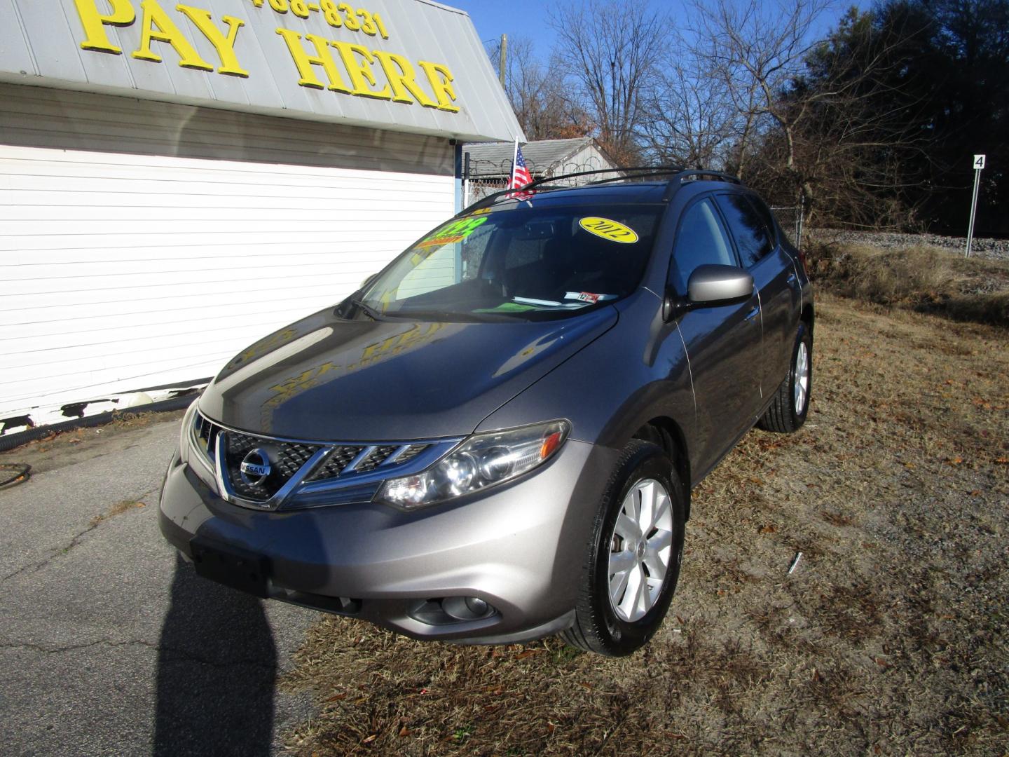 2012 Gray Nissan Murano (JN8AZ1MW9CW) , located at 2553 Airline Blvd, Portsmouth, VA, 23701, (757) 488-8331, 36.813889, -76.357597 - Down Payment: $799 Weekly Payment: $100 APR: 23.9% Repayment Terms: 42 Months ***CALL ELIZABETH SMITH - DIRECTOR OF MARKETING @ 757-488-8331 TO SCHEDULE YOUR APPOINTMENT TODAY AND GET PRE-APPROVED RIGHT OVER THE PHONE*** - Photo#1